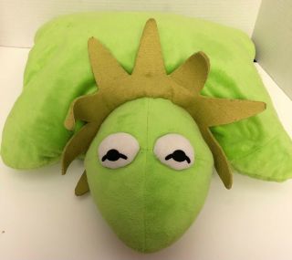 The Muppets Kermit The Frog Pillow Pets Full Size Plush 18x21 Disney Stuffed