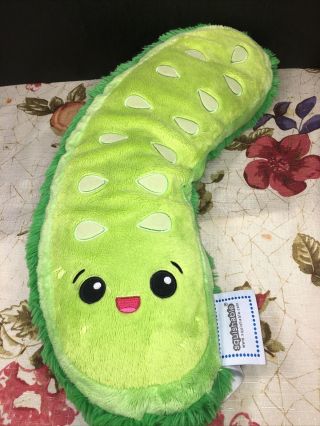 Vguc - Rare - Retired - Limited Edition - 17” Squishable Pickle Comfort Food Plush
