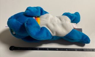 Lisa Frank Boopsidoodle Bunny Rabbit Plush Stuffed Animal (Rare Blue Version? ?) 3