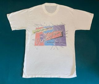 Vintage Rare Whitney Houston 1987 World Tour Single Stitch Shirt Americana