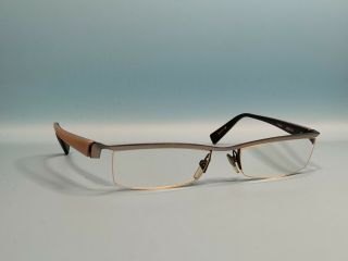 Vintage Alain Mikli Titane Rectangular Eyeglasses Frame Handmade In France 53