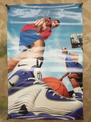 1997 Penny Hardaway Nike Poster " Who 
