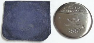 Olympic Games Tokyo 2020 Pin Participant Medal In Bag Barcelona 1992 Cobi 2 Pin