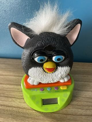 Vintage Talking Furby Alarm Clock Zeon 1999 Fully Rare Collectable