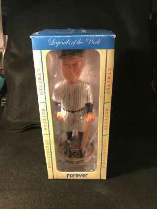 Babe Ruth Forever Collectibles Legends Of The Park Bobblehead Box