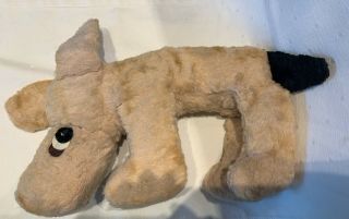 Vintage Morgan Stuffed Dog Plush From Garry Moore Show 10 "