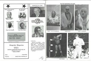 The Ringsider 1978 36 Georgia Championship Wrestling Andre The Giant Rare 3