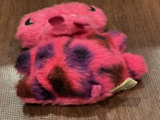 6” VINTAGE DARDANELLE PILLOW PETS DAKIN Pink Hippo STUFFED ANIMAL PLUSH Nutshell 2