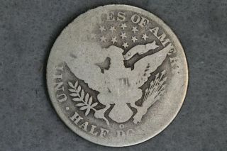 1892 - O 50C Barber Silver Half Dollar Key Date Hole Filler FR AG US Type BWB52 2