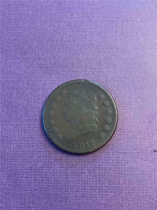 1812 Large Cent Small Date Classic Head