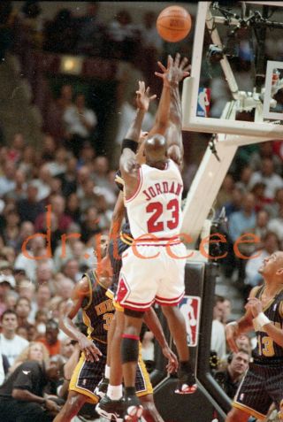 1998 Playoffs Michael Jordan Chicago Bulls - 35mm Film Negative