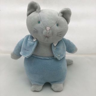 Eden Tom Kitten Gray Cat Blue Suit Vintage Frederick Warne Baby Plush 8 " Toy