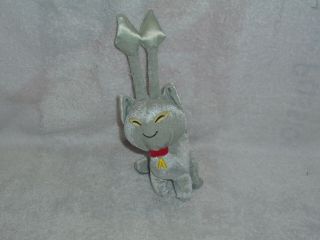 Neopets Silver Aisha Plush Toy Stuffed Animal 8 " (jakks Pacific 2008) No Code
