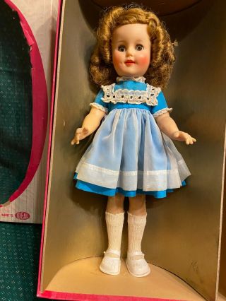 15 " Shirley Temple Doll Ideal Sleep Eyes With Outfit Vintage /box 1400 1950 