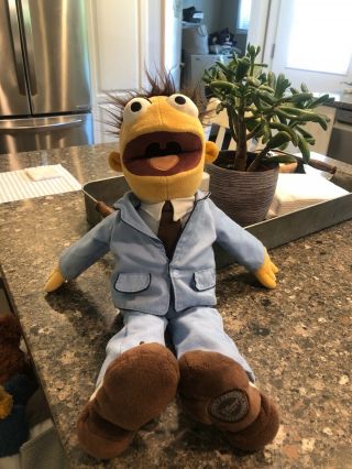 Muppets Most Wanted Walter Plush Doll Disney Authentic 16 Inch