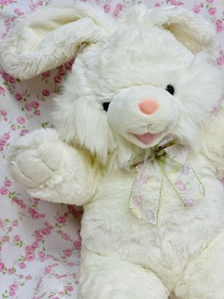 Dan Dee - Large - Hoppy Hopster - Stuffed Bunny - Easter - Extra Soft - Dandee