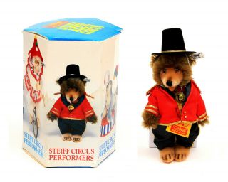 Vintage Steiff Golden Age Of The Circus 0175/19 Ringmaster Teddy Bear W/ Box