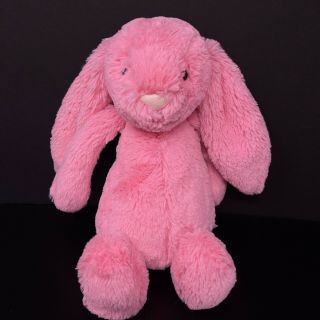Jellycat Pink Sorbet Bashful Bunny Rabbit Plush 12 " Floppy Medium Fast