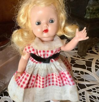 Vintage Nancy Ann Storybook Doll Slw Blonde Muffie Doll