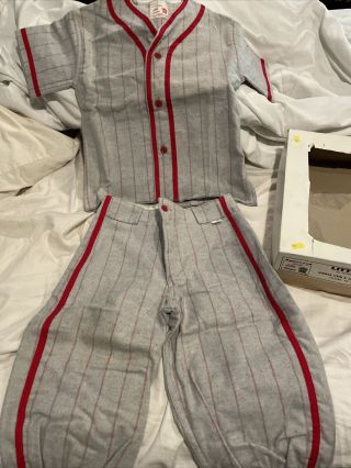 Vintage 1950s Little League Uniform - Jersey,  Pants - Pla - Master Herman Iskin