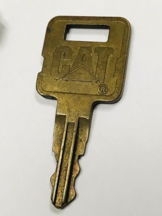Vintage Caterpillar 5p8500 Brass Do Not Duplicate Key