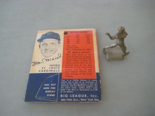 1956 Big League Stars Stan Musial Figure (no Bat) With Packaging