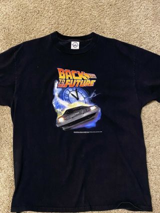 Vintage Back To The Future T Shirt Size Large 21x27