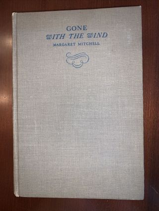 Antique 1st Edition 1936 Gone With The Wind Hardcover