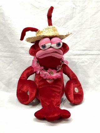 Dan Dee Animated Singing Dancing Plush Lobster Stuffed Toy Hot Hot Hot Dandee
