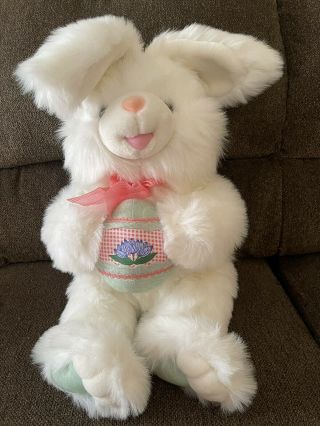 Dan Dee Hoppy Hopster Easter Bunny Rabbit Plush Collectors Choice Read