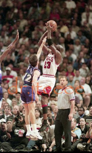 1998 Finals Michael Jordan Chicago Bulls 35mm Basketball Negative
