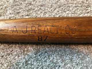 Aj Reach 87 Vintage Baseball Bat