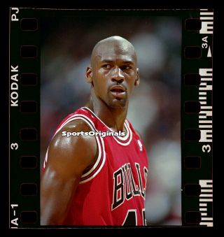 Michael Jordan - Chicago Bulls - 35mm Color Negative
