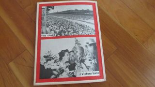 1963 Indy 500 Indianapolis Race Yearbook F.  Clymers Annual P.  Jones Wins Offy