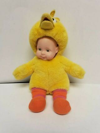 Madame Alexander Peakaboo Babies Sesame Street Big Bird Plush Stuffed Doll 2004