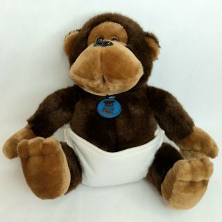 Dakin Baby Gorilla Plush Soft Toy Monkey Ape Vintage