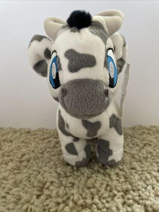 Neopets Spotted Kau Plush 2003 Black White Cow Plushie Limited Too With Hang Tag