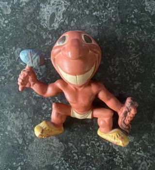 1940s Cleavland Indians Chief Wahoo Rubber Squeak Toy