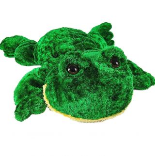 Dan Dee Large Green Frog Plush 28 " Long Laying Floppy Stuffed Animal