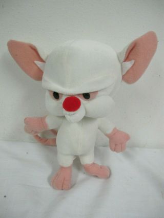 Animaniacs Plush Mouse Pinky & The Brain 1996 Warner Bros.  8 "