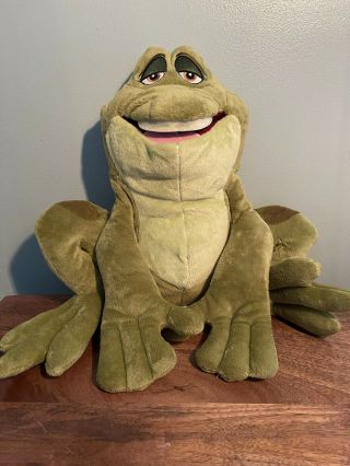 Disney Store Princess And The Frog Plush Prince Naveen Stuffed Animal Toy Rare