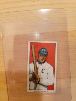 1909 - 11 T206 Jack Hannifan Sweet Caporal 350 Tobacco Baseball Card | Jersey City