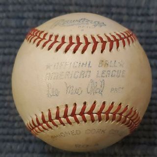 1977 (rawlings Inaugural) Lee Macphail American League Baseball