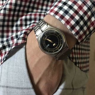 Seiko 5 Automatic Vintage Wristwatch 17 Jewels Mechanical 7009a