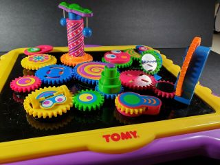 1997 Preschool Tomy Gearation With 14 Gears And Duracell Battery.