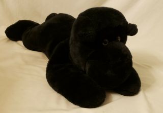 Jumbo 26 " Black Lab Dog / Puppy Plush Stuffed Animal Same Day