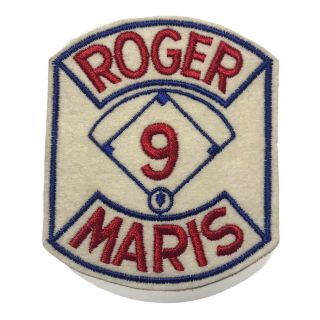 1961 - 62 Roger Maris York Yankees Mlb Baseball Vintage Baseball Suits Patch