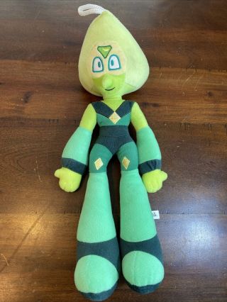 Steven Universe Peridot 17” Green Plush Cartoon Network Toy Factory Rare