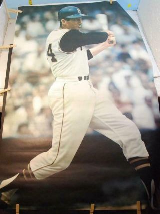 1968 Major League Posters Pittsburgh Pirates Gene Alley Rare 22x34