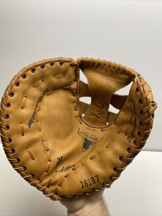 Vintage Ted Williams Brand Sear And Roebuck LHT First Base Glove 2